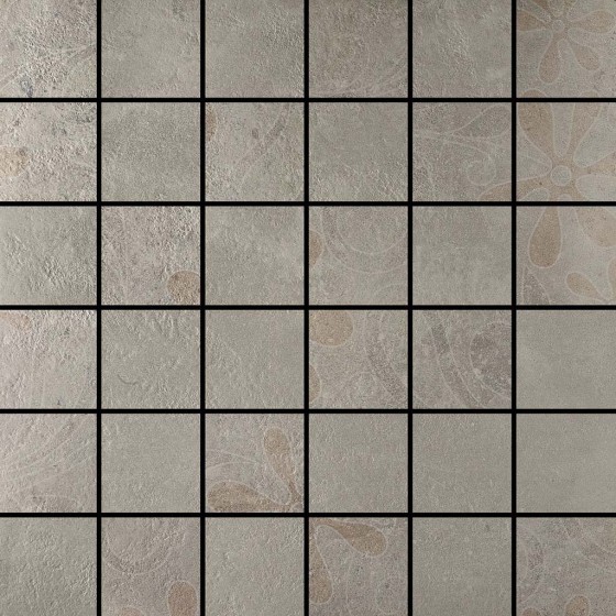 Progress Silver Grey Natural In Mosaic