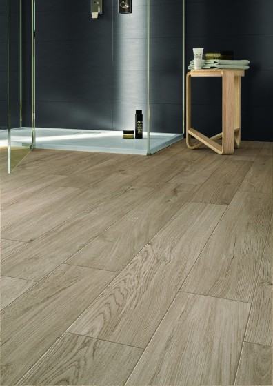 Wood Passion Taupe Porcelain Wall & Floor Tile 150x900mm