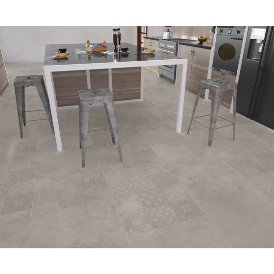 Cement Stone Grey Natural Porcelain Floor and Wall Tiles 600x600mm