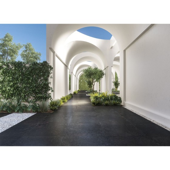 Slate Anthracite Outdoor Tile 500x1000x20mm