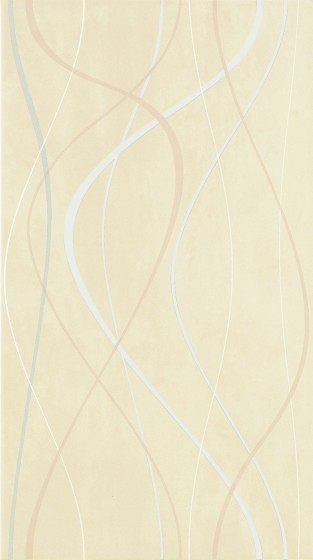 Sensation Ivory Ribbons Wall Tile 327x586mm