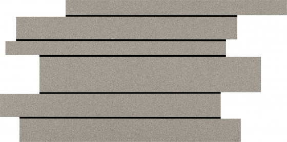 Phase Muretto Mosaic Grey Porcelain Floor and Wall Tile 250x590mm