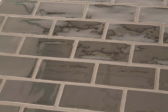 Flow Grey Wall Tile 75x150mm