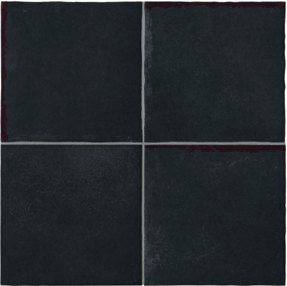 Lichfield Black Porcelain W/F Tile 200x200mm