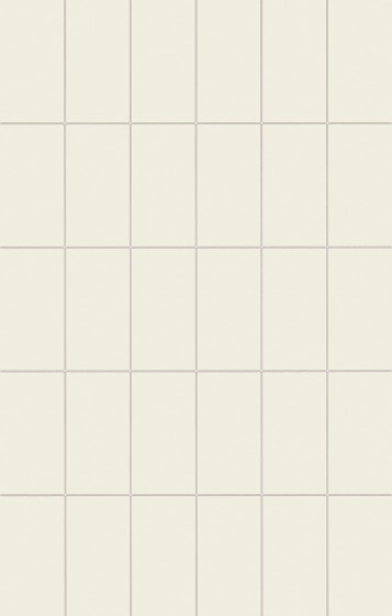 Affinity Warm White Plain Ceramic Mosaic Wall Tile 270x420mm