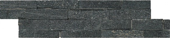 Designer Stone Bricks Jet Wall Tile