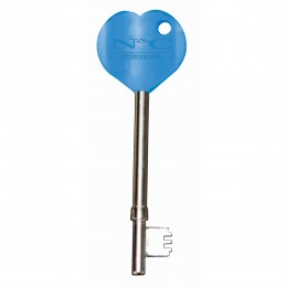 N&C Phlexicare Radar Blue Heart Comfort Key