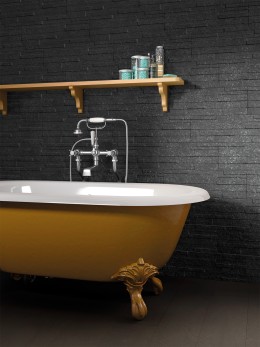 Pinnacle Black Porcelain Wall Tile 170x520mm