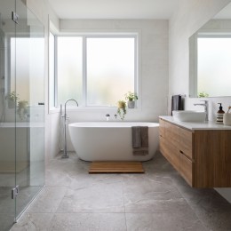 Touch White Ceramic Wall Tile 270x420mm