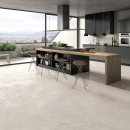 Stone Age White Porcelain Floor and Wall Tile 600x600mm