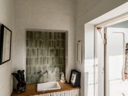 Gleeze Grigio Grey Porcelain Floor and Wall Tile 75x200mm