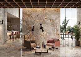 Lavish BA7 Breccia Argentum Porcelain Floor and Wall Tile 600x1200x10mm