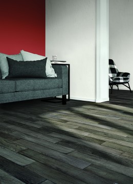 Parquet Black In Floor Tile 100x700mm