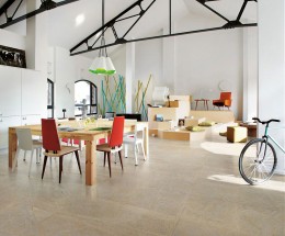 Dolomiti Sabbia Natural Porcelain Wall and Floor Tile