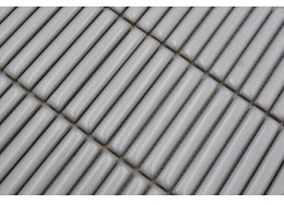 Kit-Kat Gloss Bone Porcelain Stick Mosaic 282x308mm