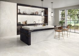 Italian Onyx Ivory Polished Porcelain Wall & Floor Tile 600x1200mm