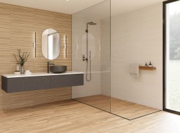Tokyo Slatwood Natural Ceramic Wall Tile 310x610mm