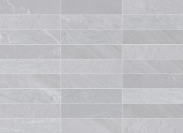Touchstone Light Grey Natural Porcelain Wall and Floor Tile 70x280mm