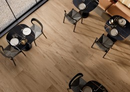 Honey Wood Bricola Porcelain Floor and Wall Tile 200x1200mm
