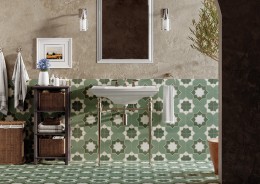 Waterford Olive Porcelain Floor and Wall Tile 330x330mm