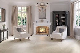 Cumbria Beige Natural Porcelain Floor and Wall Tile 600x1200mm