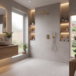 	Fossil Light Porcelain Wall And Floor Tile 600x1200mm