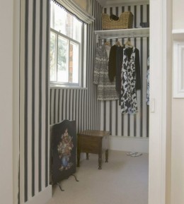 Farrow & Ball Wallpaper Block Print Stripe 768