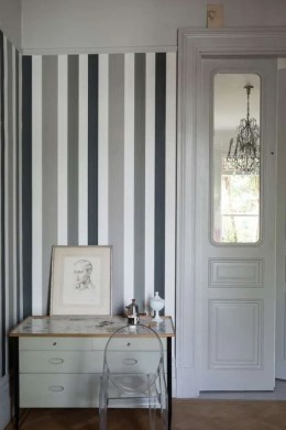 Farrow & Ball Wallpaper Chromatic Stripe 4201