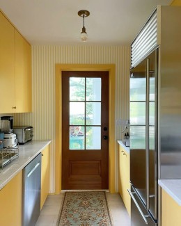 Farrow & Ball Wallpaper Closet Stripe 356