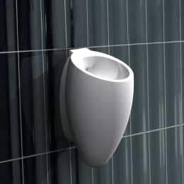 Egg 350x340x590mm 1 Taphole Wall Hung Basin