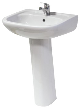 Olympus 65cm TH2 Basin and Full Pedestal 