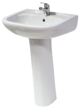 Olympus 60cm TH2 Basin and Full Pedestal 