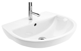 Eclipse 60cm 1 Taphole Wash Basin