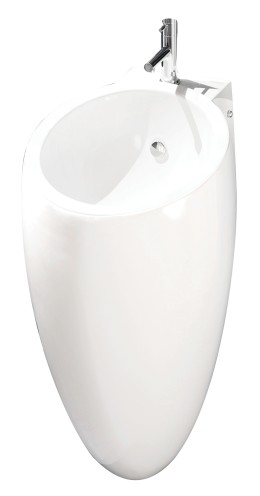 Egg 48cm 1 Taphole Floor Standing Wall Hung Basin Unit 