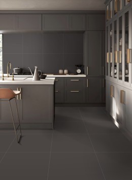 Mystic Black Natural Porcelain Wall & Floor Tile 600x600mm