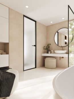 Horizon Light Beige Porcelain Wall & Floor Tile 300x600mm