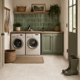 	Horizon Light Beige Porcelain Wall & Floor Tile 600x600mm