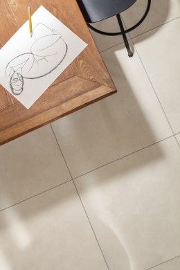 Lyon White Porcelain Wall & Floor Tile 600x600mm