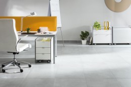 Lyon Light Grey Porcelain Wall & Floor Tile 600x1200mm