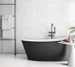Lisbon White Matt Ceramic Wall Tile 330x550mm