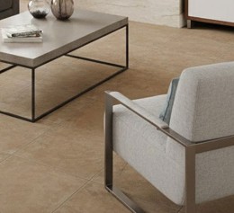 image of 	Homestone Natural Matt Porcelain Wall & Floor Tile 1000x1000mm in modern living room