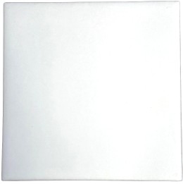 image of Cotswolds English White Matt Ceramic Wall Tile 150x150mm