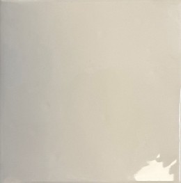image of Costswolds English Cream Gloss Ceramic Wall Tile 150x150mm