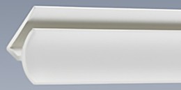 Pure Wall Cladding PVC Small Internal Corner Trim White 2440mm