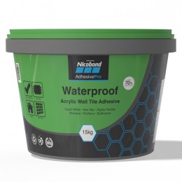 image of waterproof tile adhesive