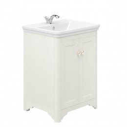 Heritage 60cm 2 Door Basin Unit Okasha White