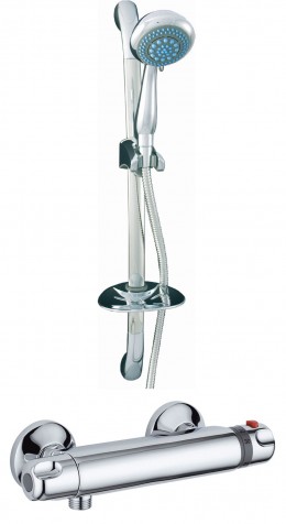 Palma Thermostatic Shower with Essence Shower Kit
