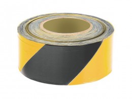 Plastic Barrier Tape Black Yellow 