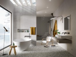 Lume White Gloss Porcelain Wall And Floor Tile 