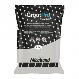 Nicobond Grout Pro Flexible Silver Grey 2.5kg